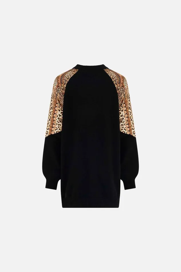 Camilla Knitwear Silk Spliced Shoulder Jumper Standing Ovation 8211 Womens Camilla Knitwear Silk Spliced Shoulder Jumper Standing Ovation 8211 Womens