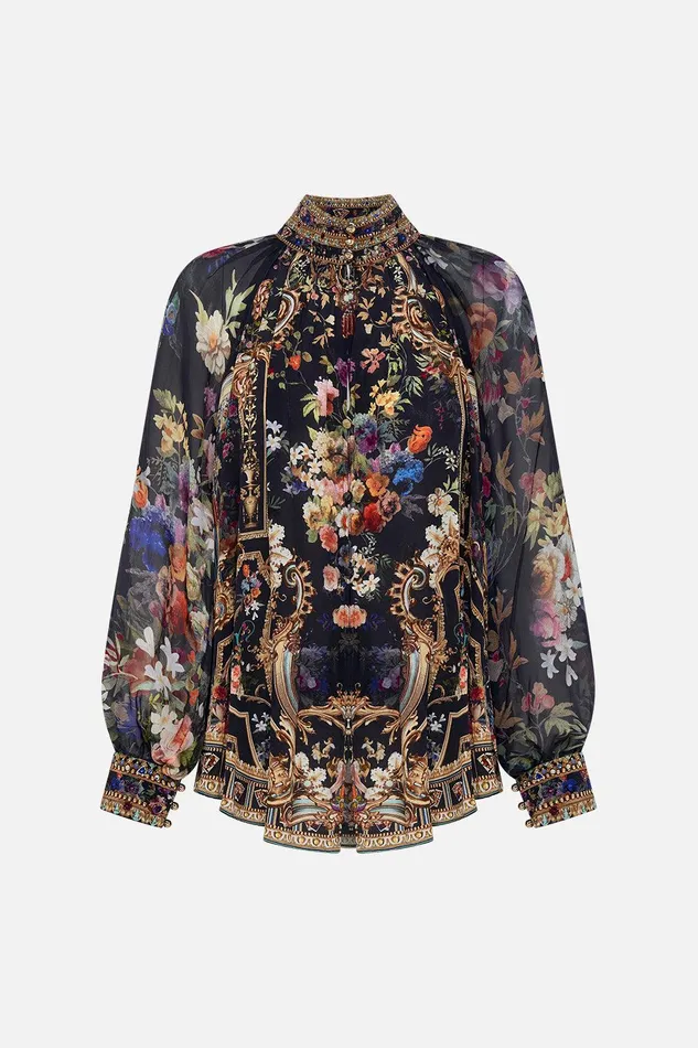 Camilla Long Sleeve Tops Raglan Button Up Shirt Play Your Cards Right 8211 Womens Camilla Long Sleeve Tops Raglan Button Up Shirt Play Your Cards Right 8211 Womens
