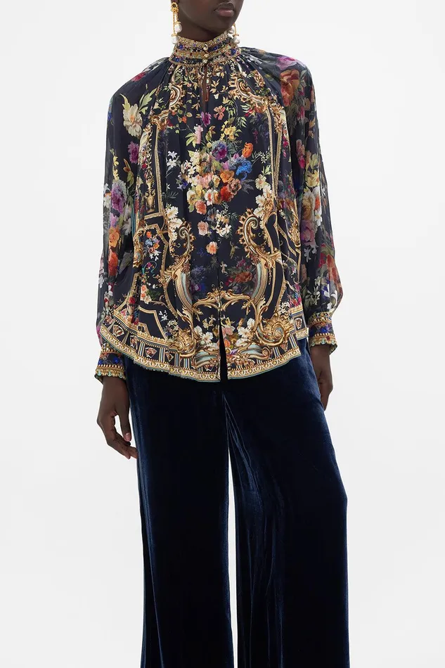 Camilla Long Sleeve Tops Raglan Button Up Shirt Play Your Cards Right 8211 Womens Camilla Long Sleeve Tops Raglan Button Up Shirt Play Your Cards Right 8211 Womens