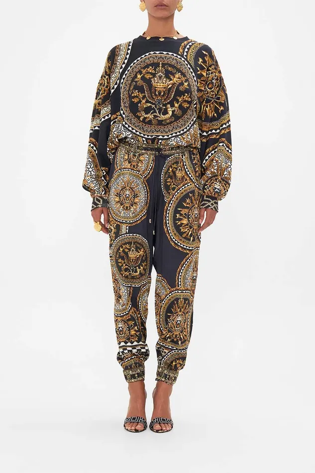 Camilla Loungewear Drop Crotch Track Pant Duomo Kaleido 8211 Womens