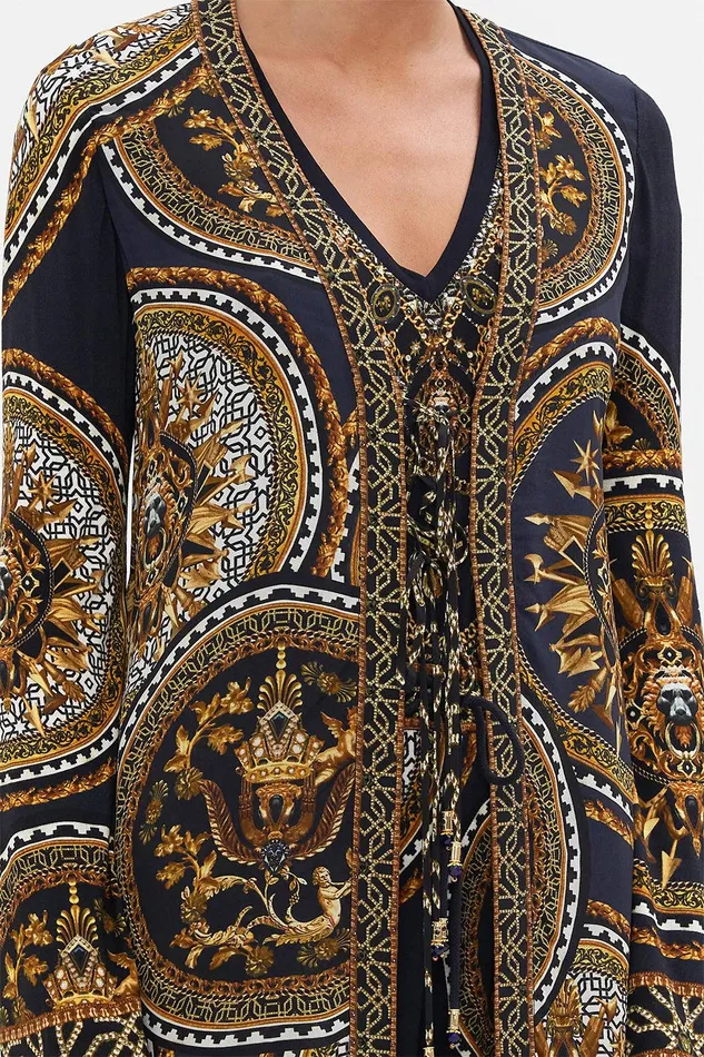 Camilla Loungewear Spliced Layer With Tie Duomo Kaleido 8211 Womens Camilla Loungewear Spliced Layer With Tie Duomo Kaleido 8211 Womens