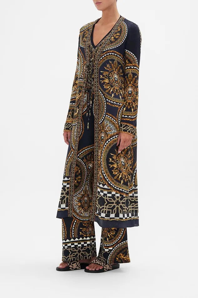 Camilla Loungewear Spliced Layer With Tie Duomo Kaleido 8211 Womens Camilla Loungewear Spliced Layer With Tie Duomo Kaleido 8211 Womens