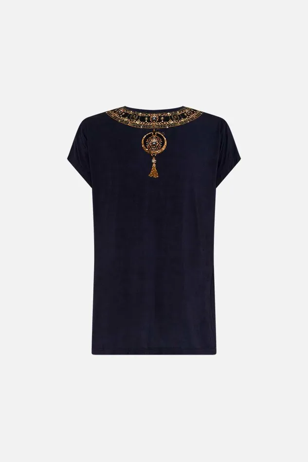 Camilla Loungewear Vneck Tee Duomo Kaleido 8211 Womens Camilla Loungewear Vneck Tee Duomo Kaleido 8211 Womens