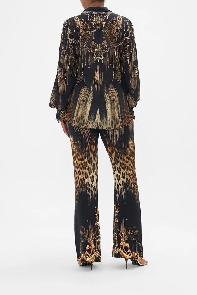 Camilla Matching Sets Curved Collar Blouse Jungle Dreaming 8211 Womens Camilla Matching Sets Curved Collar Blouse Jungle Dreaming 8211 Womens