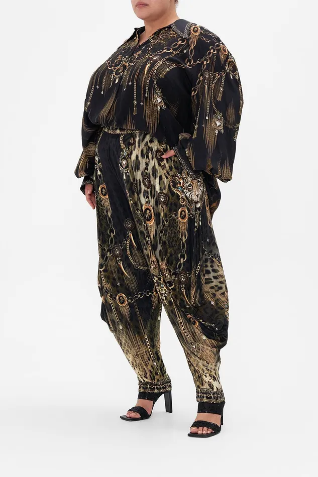 Camilla Matching Sets Curved Collar Blouse Jungle Dreaming 8211 Womens Camilla Matching Sets Curved Collar Blouse Jungle Dreaming 8211 Womens