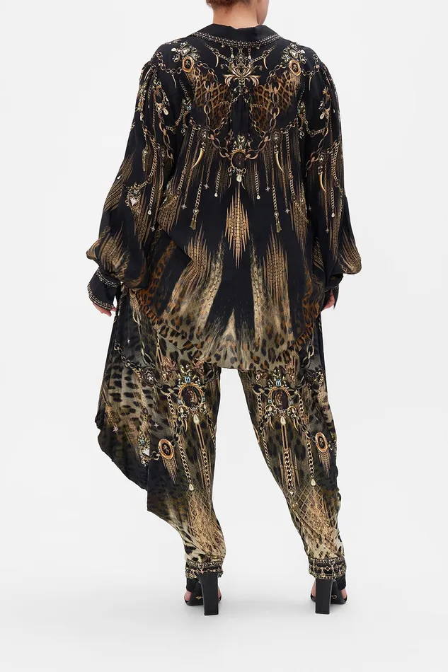 Camilla Matching Sets Curved Collar Blouse Jungle Dreaming 8211 Womens Camilla Matching Sets Curved Collar Blouse Jungle Dreaming 8211 Womens