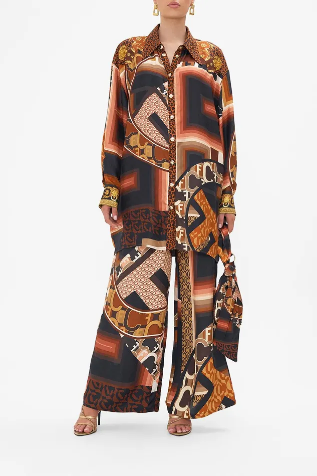 Camilla Matching Sets Long Line Shirt With Yoke And Button Detail Feeling Fresco 8211 Womens Camilla Matching Sets Long Line Shirt With Yoke And Button Detail Feeling Fresco 8211 Womens
