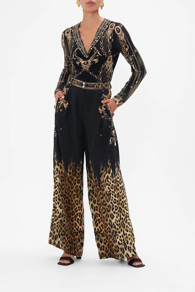 Camilla Matching Sets Wide Leg Waisted Pant Jungle Dreaming 8211 Womens