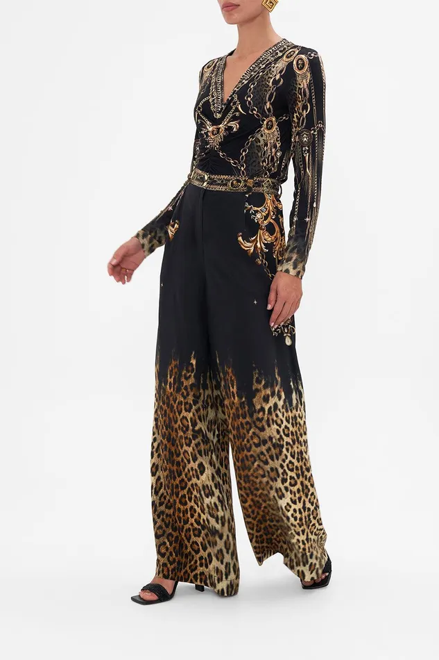 Camilla Matching Sets Wide Leg Waisted Pant Jungle Dreaming 8211 Womens Camilla Matching Sets Wide Leg Waisted Pant Jungle Dreaming 8211 Womens