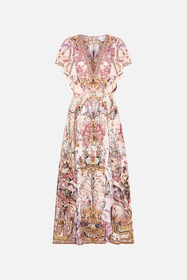 Camilla Maxi Dresses All Over Ruffle Dress Kissed By The Prince 8211 Womens Camilla Maxi Dresses All Over Ruffle Dress Kissed By The Prince 8211 Womens