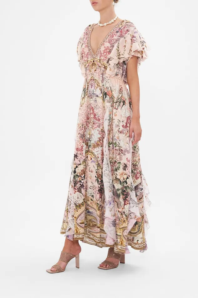 Camilla Maxi Dresses All Over Ruffle Dress Kissed By The Prince 8211 Womens Camilla Maxi Dresses All Over Ruffle Dress Kissed By The Prince 8211 Womens