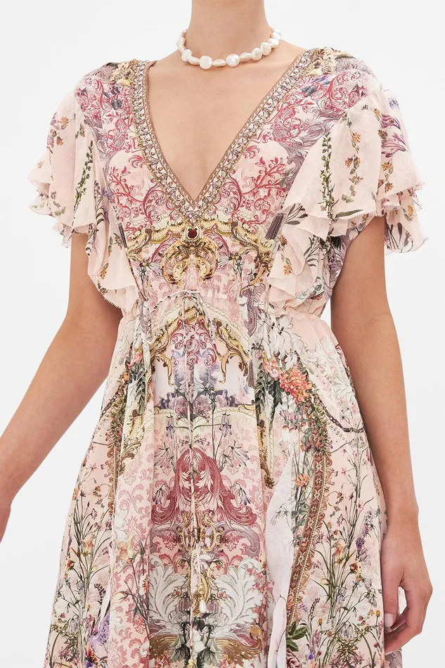 Camilla Maxi Dresses All Over Ruffle Dress Kissed By The Prince 8211 Womens Camilla Maxi Dresses All Over Ruffle Dress Kissed By The Prince 8211 Womens