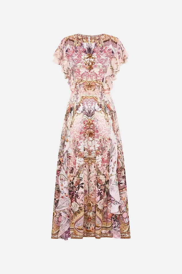 Camilla Maxi Dresses All Over Ruffle Dress Kissed By The Prince 8211 Womens Camilla Maxi Dresses All Over Ruffle Dress Kissed By The Prince 8211 Womens