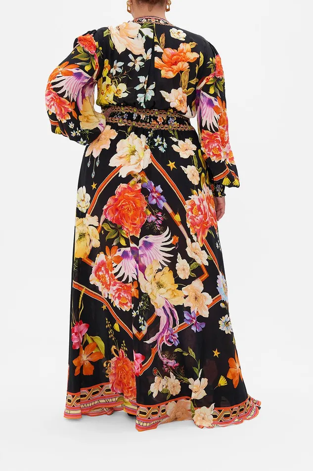 Camilla Maxi Dresses Button Dress With Shaped Waistband Secret History 8211 Womens Camilla Maxi Dresses Button Dress With Shaped Waistband Secret History 8211 Womens