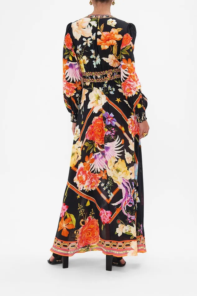 Camilla Maxi Dresses Button Dress With Shaped Waistband Secret History 8211 Womens Camilla Maxi Dresses Button Dress With Shaped Waistband Secret History 8211 Womens