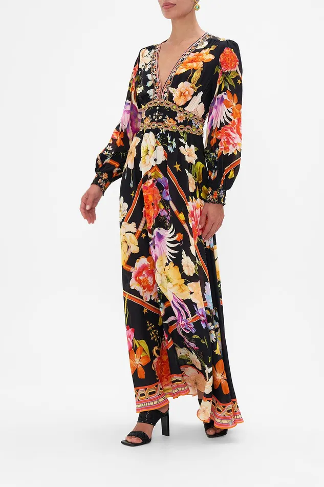 Camilla Maxi Dresses Button Dress With Shaped Waistband Secret History 8211 Womens Camilla Maxi Dresses Button Dress With Shaped Waistband Secret History 8211 Womens