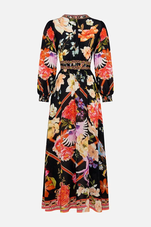 Camilla Maxi Dresses Button Dress With Shaped Waistband Secret History 8211 Womens Camilla Maxi Dresses Button Dress With Shaped Waistband Secret History 8211 Womens