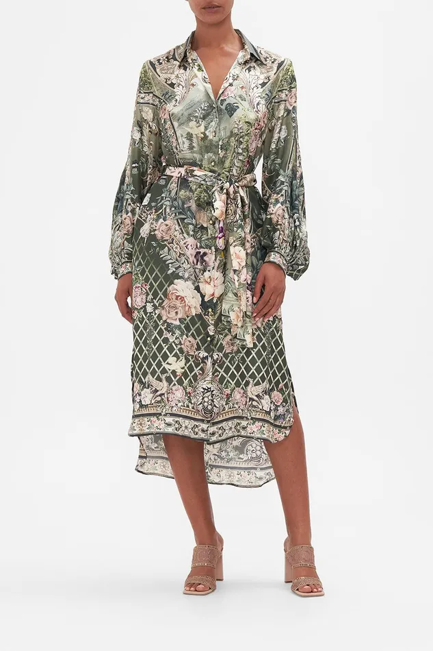 Camilla Maxi Dresses High Low Midi Shirt Dress Garden Of Good Fortune 8211 Womens Camilla Maxi Dresses High Low Midi Shirt Dress Garden Of Good Fortune 8211 Womens