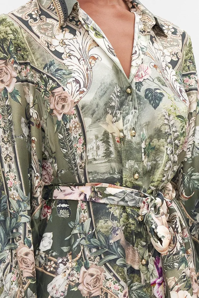 Camilla Maxi Dresses High Low Midi Shirt Dress Garden Of Good Fortune 8211 Womens Camilla Maxi Dresses High Low Midi Shirt Dress Garden Of Good Fortune 8211 Womens