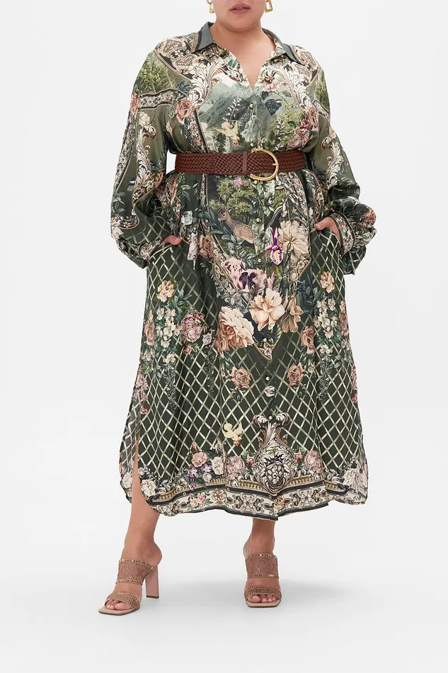 Camilla Maxi Dresses High Low Midi Shirt Dress Garden Of Good Fortune 8211 Womens Camilla Maxi Dresses High Low Midi Shirt Dress Garden Of Good Fortune 8211 Womens