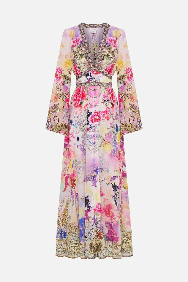 Camilla Maxi Dresses Kimono Sleeve Dress With Shirring Detail Sonic Symphonies 8211 Womens Camilla Maxi Dresses Kimono Sleeve Dress With Shirring Detail Sonic Symphonies 8211 Womens