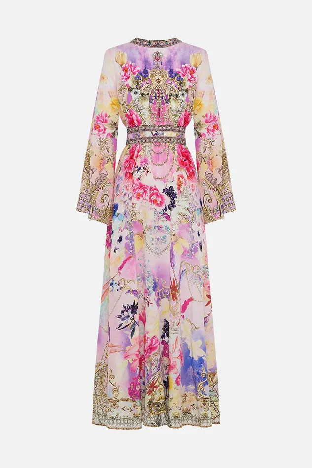 Camilla Maxi Dresses Kimono Sleeve Dress With Shirring Detail Sonic Symphonies 8211 Womens Camilla Maxi Dresses Kimono Sleeve Dress With Shirring Detail Sonic Symphonies 8211 Womens
