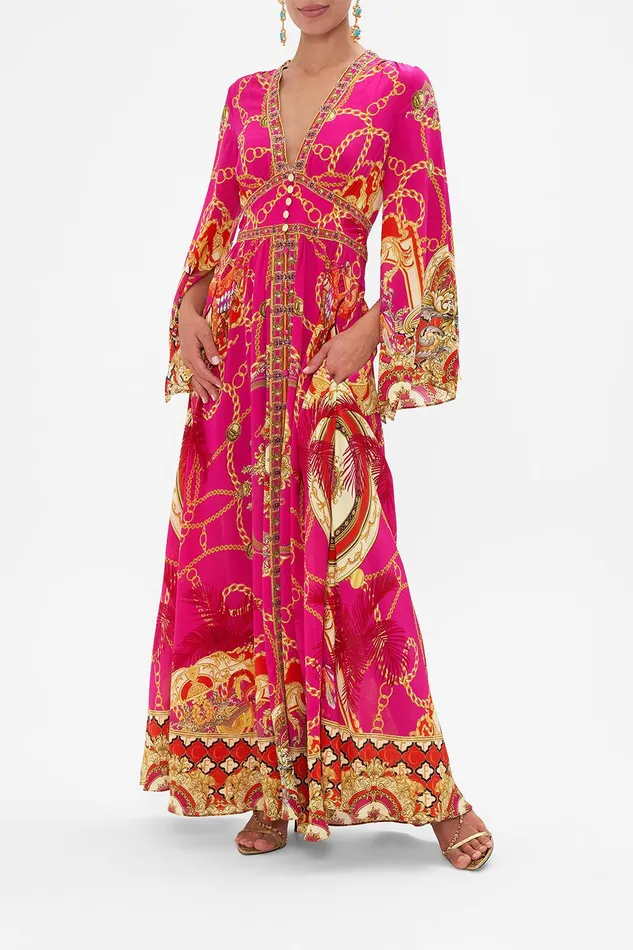 Camilla Maxi Dresses Kimono Sleeve Dress With Shirring Detail Wild And Running 8211 Womens Camilla Maxi Dresses Kimono Sleeve Dress With Shirring Detail Wild And Running 8211 Womens