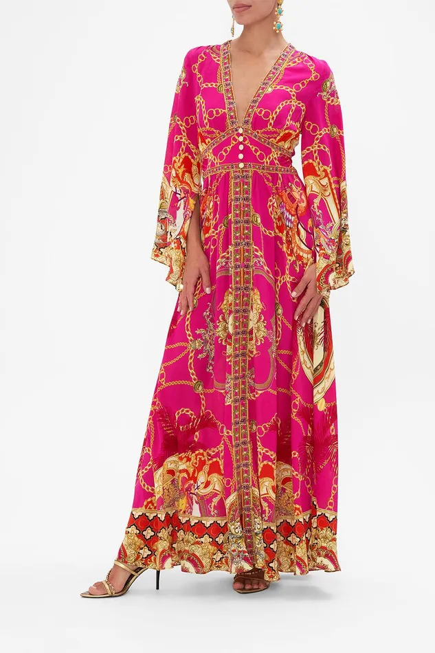 Camilla Maxi Dresses Kimono Sleeve Dress With Shirring Detail Wild And Running 8211 Womens Camilla Maxi Dresses Kimono Sleeve Dress With Shirring Detail Wild And Running 8211 Womens