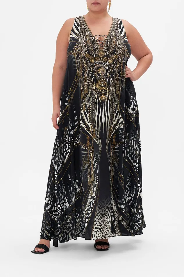 Camilla Maxi Dresses Lace Up Racer Back Dress Untamed Royalty 8211 Womens Camilla Maxi Dresses Lace Up Racer Back Dress Untamed Royalty 8211 Womens