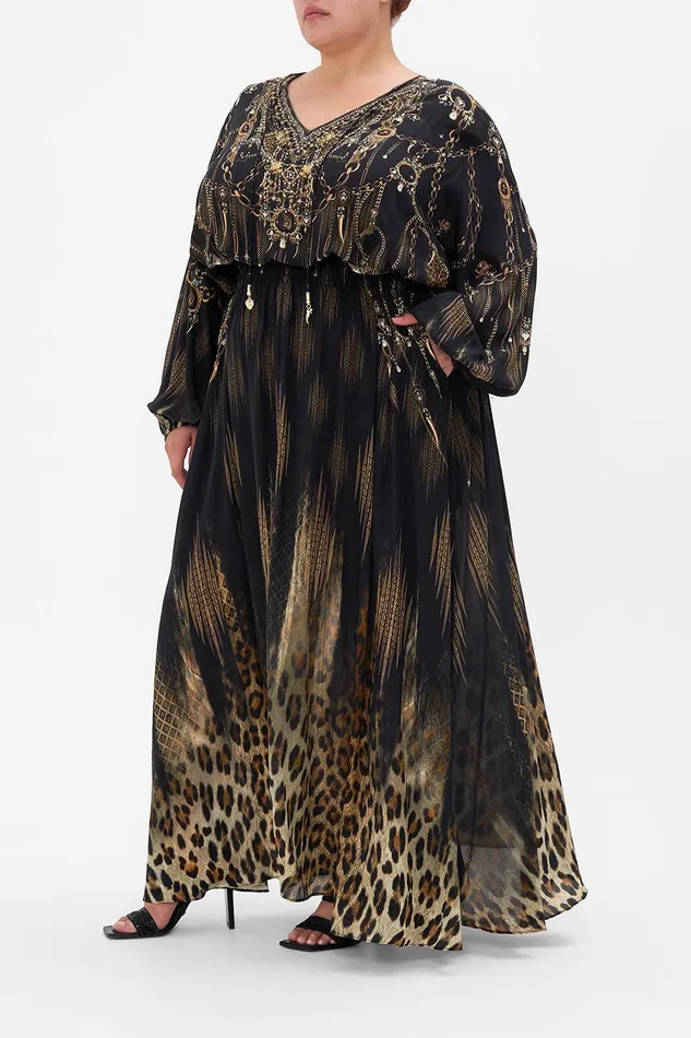 Camilla Maxi Dresses Shirred Relaxed Fit Dress Jungle Dreaming 8211 Womens Camilla Maxi Dresses Shirred Relaxed Fit Dress Jungle Dreaming 8211 Womens