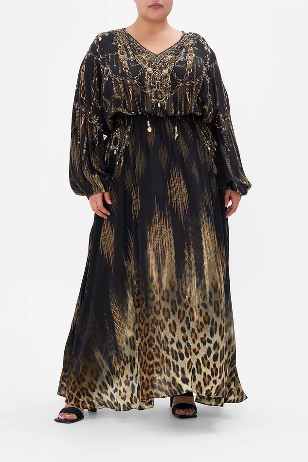 Camilla Maxi Dresses Shirred Relaxed Fit Dress Jungle Dreaming 8211 Womens Camilla Maxi Dresses Shirred Relaxed Fit Dress Jungle Dreaming 8211 Womens