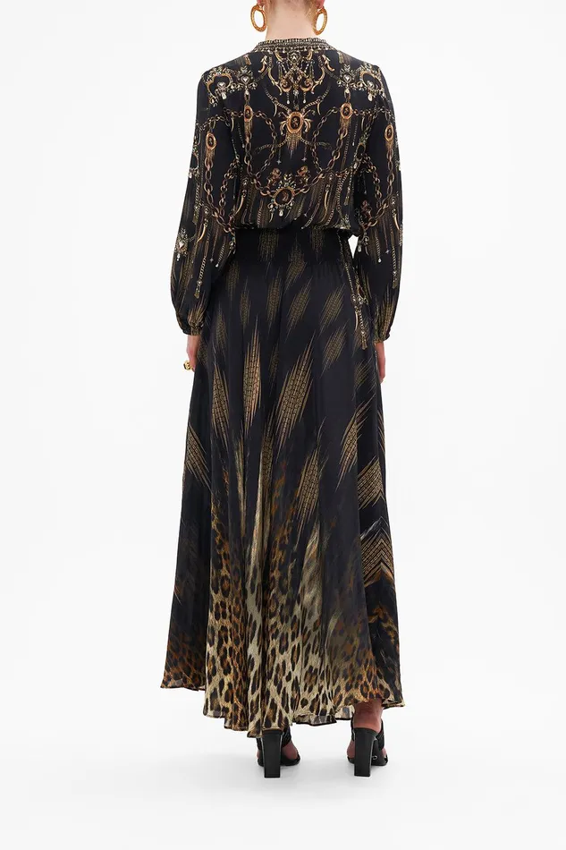Camilla Maxi Dresses Shirred Relaxed Fit Dress Jungle Dreaming 8211 Womens Camilla Maxi Dresses Shirred Relaxed Fit Dress Jungle Dreaming 8211 Womens