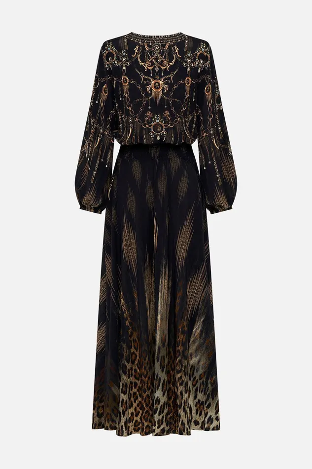 Camilla Maxi Dresses Shirred Relaxed Fit Dress Jungle Dreaming 8211 Womens Camilla Maxi Dresses Shirred Relaxed Fit Dress Jungle Dreaming 8211 Womens