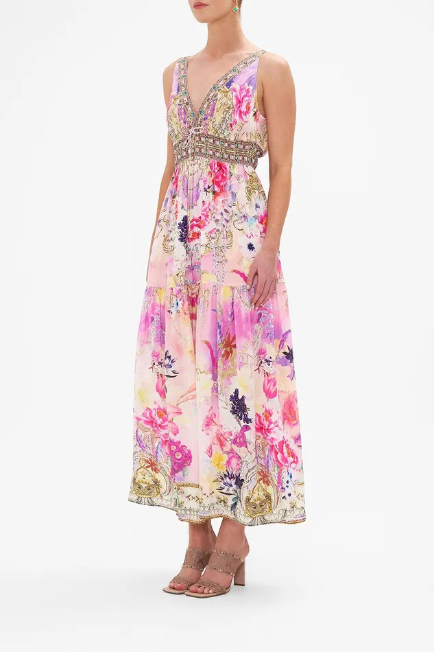 Camilla Maxi Dresses Shirred Waist Detail Long Dress Sonic Symphonies 8211 Womens Camilla Maxi Dresses Shirred Waist Detail Long Dress Sonic Symphonies 8211 Womens