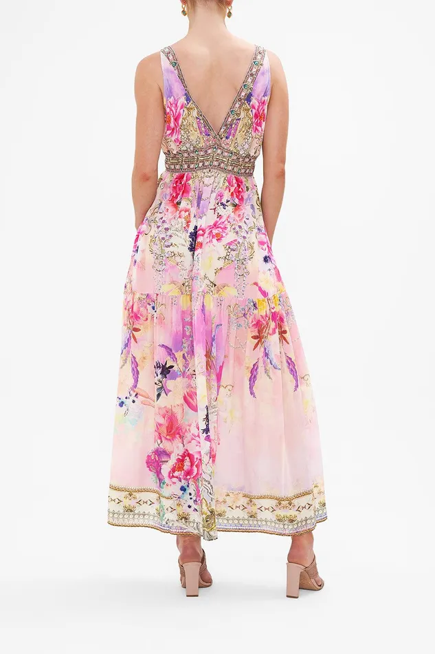 Camilla Maxi Dresses Shirred Waist Detail Long Dress Sonic Symphonies 8211 Womens Camilla Maxi Dresses Shirred Waist Detail Long Dress Sonic Symphonies 8211 Womens