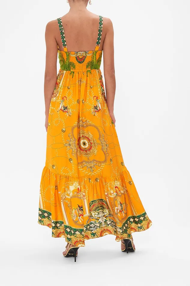 Camilla Maxi Dresses Tie Front High Low Dress Dancing With The Bulls 8211 Womens Camilla Maxi Dresses Tie Front High Low Dress Dancing With The Bulls 8211 Womens