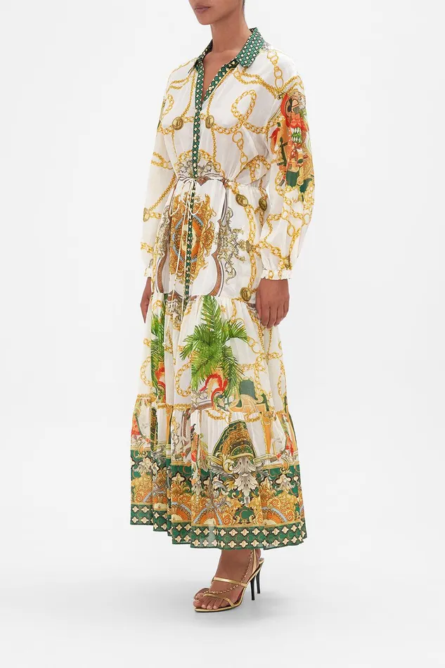 Camilla Maxi Dresses Tiered Long Shirt Dress My Sweet Devotion 8211 Womens Camilla Maxi Dresses Tiered Long Shirt Dress My Sweet Devotion 8211 Womens
