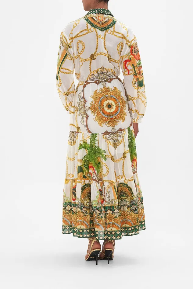 Camilla Maxi Dresses Tiered Long Shirt Dress My Sweet Devotion 8211 Womens Camilla Maxi Dresses Tiered Long Shirt Dress My Sweet Devotion 8211 Womens