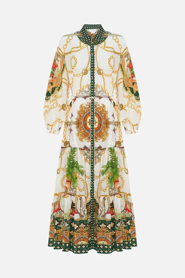 Camilla Maxi Dresses Tiered Long Shirt Dress My Sweet Devotion 8211 Womens Camilla Maxi Dresses Tiered Long Shirt Dress My Sweet Devotion 8211 Womens