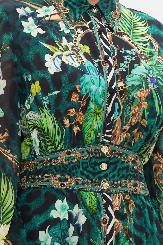 Camilla Maxi Dresses Waistband Long Dress With Collar Sing My Song 8211 Womens Camilla Maxi Dresses Waistband Long Dress With Collar Sing My Song 8211 Womens
