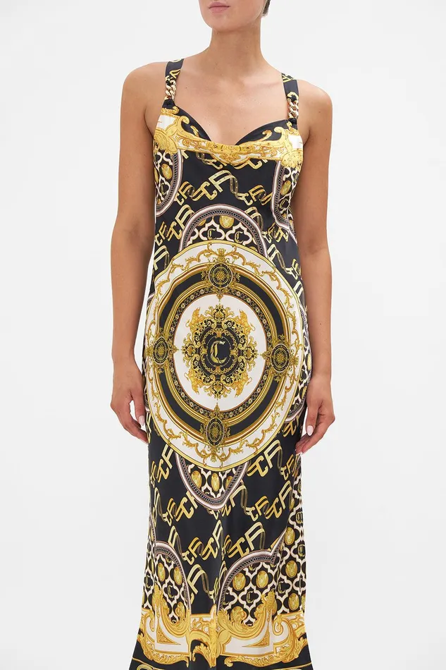 Camilla Midi Dresses Bias Slip With Wide Strap Tether Me Not 8211 Womens Camilla Midi Dresses Bias Slip With Wide Strap Tether Me Not 8211 Womens