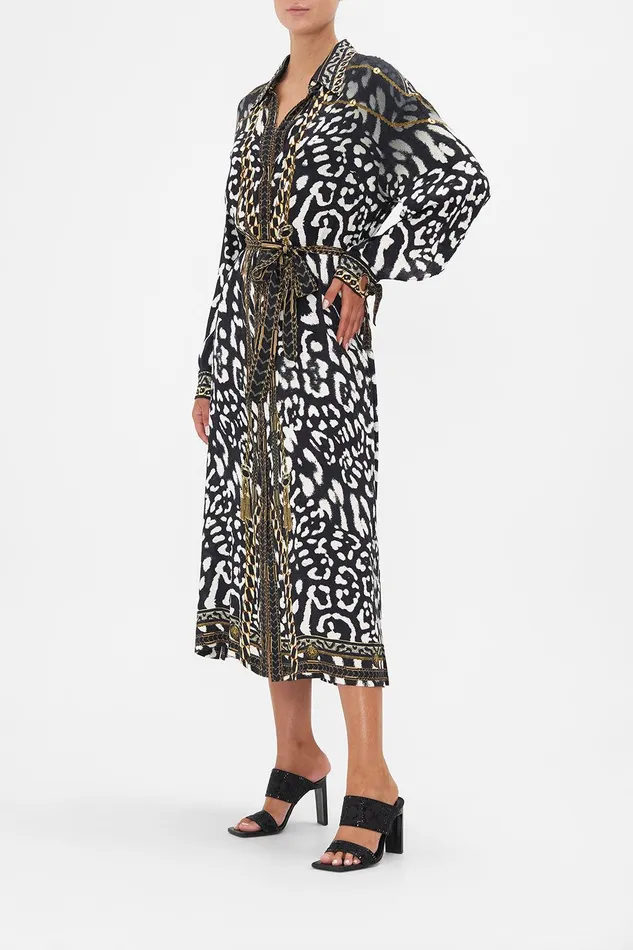 Camilla Midi Dresses Eyelet Cuff Shirt Dress Untamed Royalty 8211 Womens Camilla Midi Dresses Eyelet Cuff Shirt Dress Untamed Royalty 8211 Womens