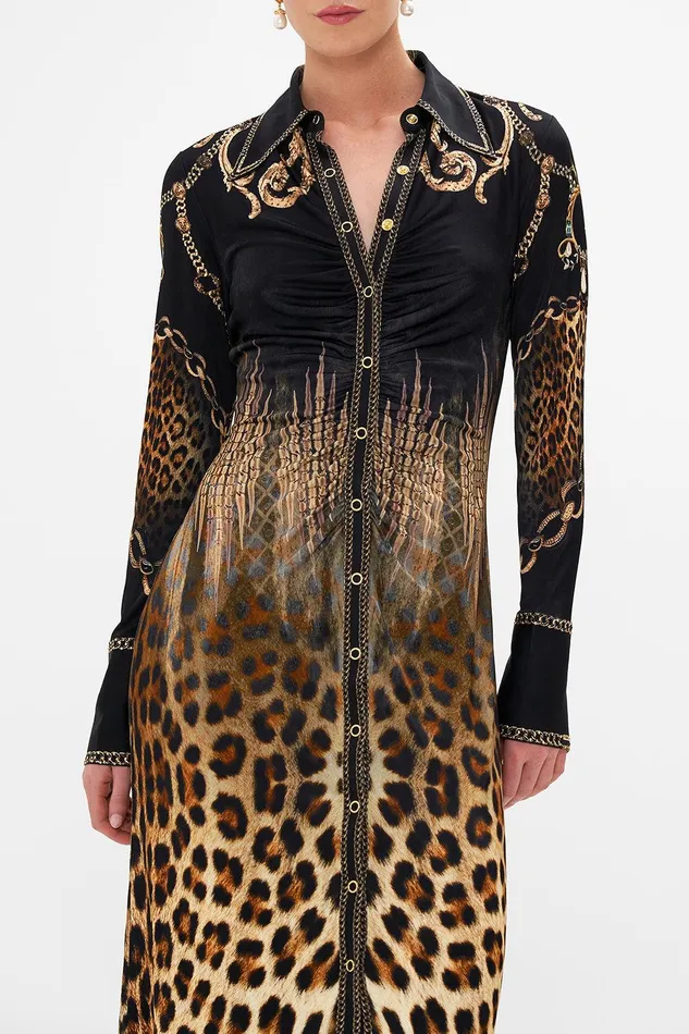 Camilla Midi Dresses Jersey Midi Shirt Dress Jungle Dreaming 8211 Womens Camilla Midi Dresses Jersey Midi Shirt Dress Jungle Dreaming 8211 Womens