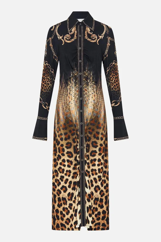 Camilla Midi Dresses Jersey Midi Shirt Dress Jungle Dreaming 8211 Womens Camilla Midi Dresses Jersey Midi Shirt Dress Jungle Dreaming 8211 Womens