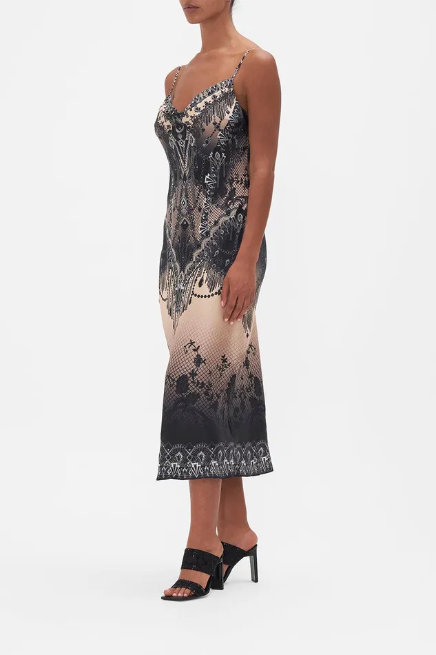Camilla Midi Dresses Long Bias Slip Curtain Call Chaos 8211 Womens Camilla Midi Dresses Long Bias Slip Curtain Call Chaos 8211 Womens