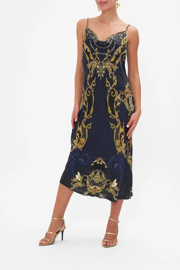 Camilla Midi Dresses Long Bias Slip Moonlight Melodies 8211 Womens Camilla Midi Dresses Long Bias Slip Moonlight Melodies 8211 Womens
