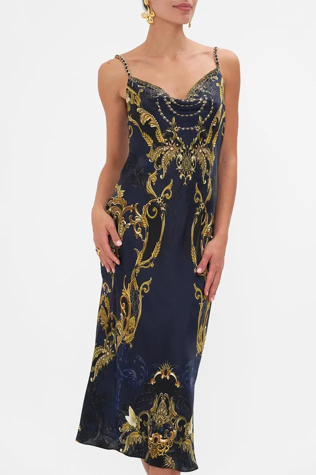 Camilla Midi Dresses Long Bias Slip Moonlight Melodies 8211 Womens Camilla Midi Dresses Long Bias Slip Moonlight Melodies 8211 Womens