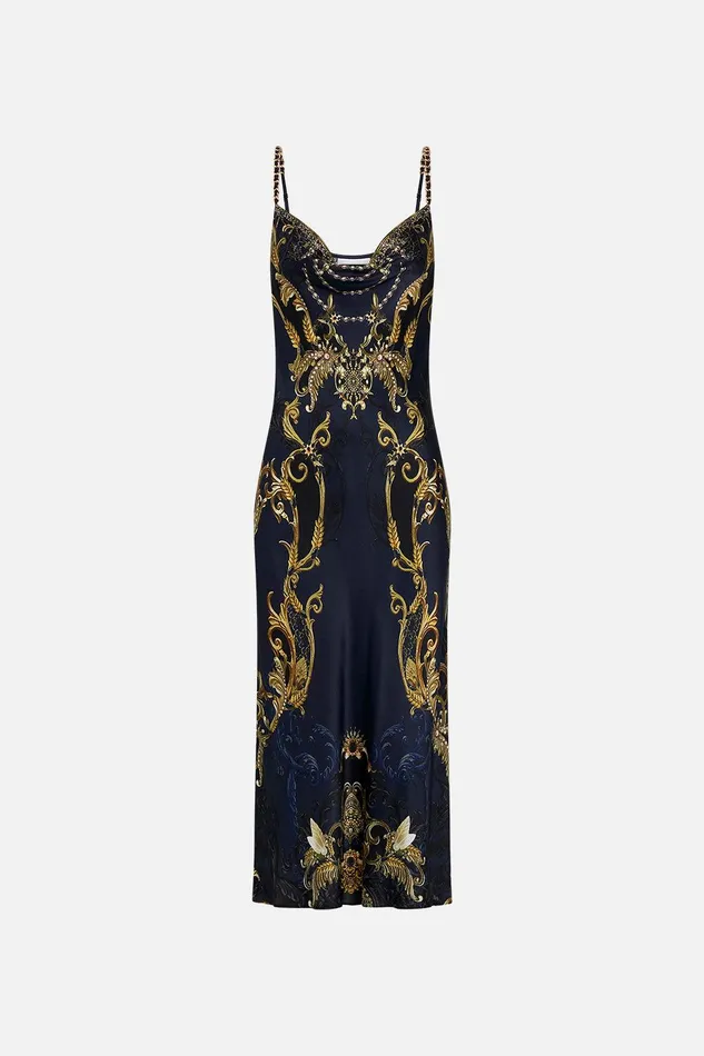 Camilla Midi Dresses Long Bias Slip Moonlight Melodies 8211 Womens Camilla Midi Dresses Long Bias Slip Moonlight Melodies 8211 Womens