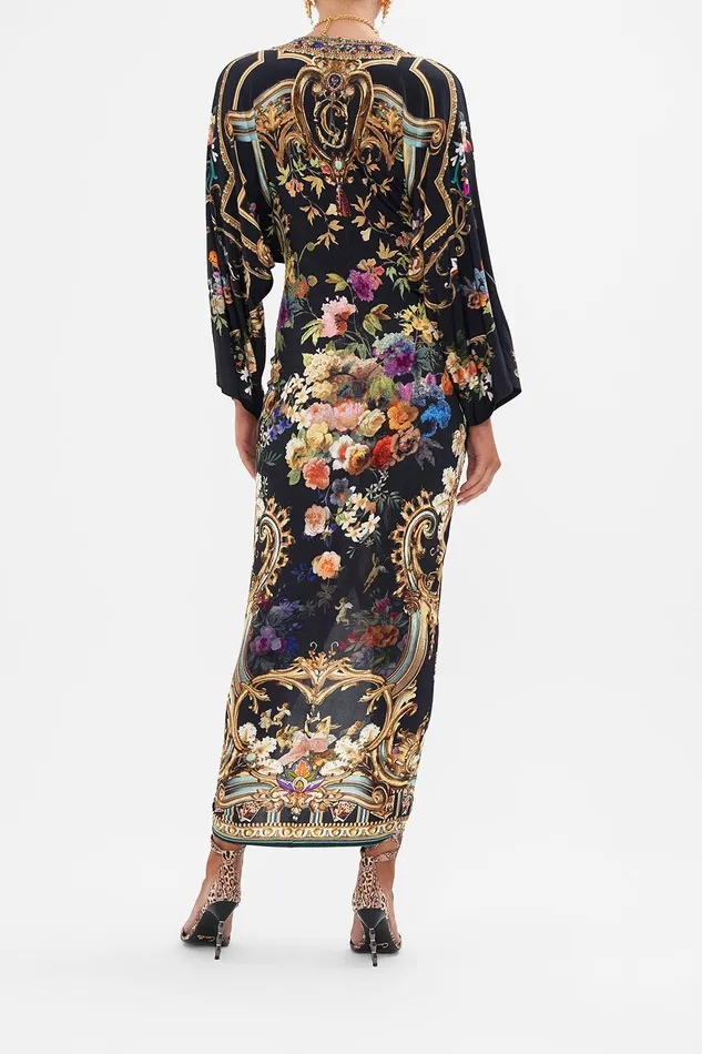 Camilla Midi Dresses Long Split Front Twist Dress Play Your Cards Right 8211 Womens Camilla Midi Dresses Long Split Front Twist Dress Play Your Cards Right 8211 Womens