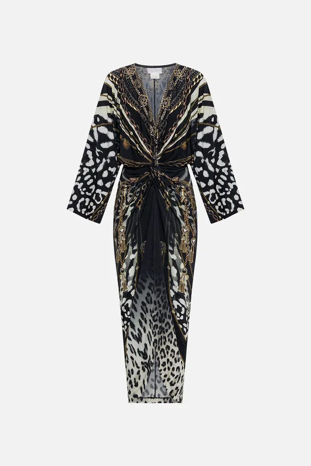 Camilla Midi Dresses Long Split Front Twist Dress Untamed Royalty 8211 Womens Camilla Midi Dresses Long Split Front Twist Dress Untamed Royalty 8211 Womens